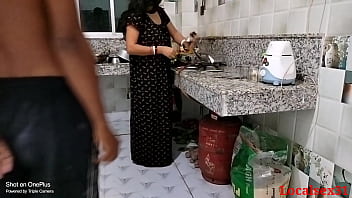 mom son sex kitchen front father