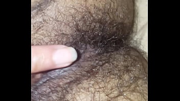solo orgasm on a dildo