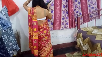 indian girlfriend red saree leaked