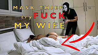 wife sucking while husband sleeping