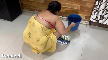 indian maid jerking her boy