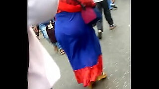 girl walking on the street gets raped