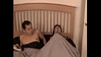 cuckold wife fucks two dudes as her beta male husband watches in shame