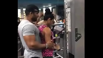 gym trainer fuck the girls on training