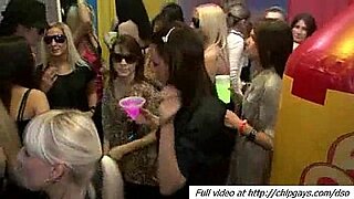 girls get oral and fucked all around club vip room
