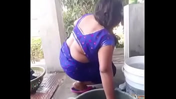young french arab girl washing her hairy pussy hidden cam