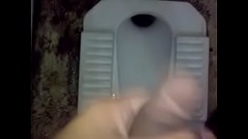 ass fingering toilet voyeur scat