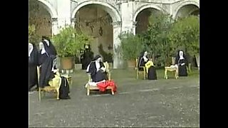 two catholic nuns enjoying lesbian sex