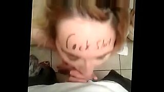 amazing blonde deep throats anal and ass to mouth atm