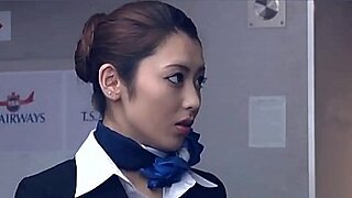 japanese flight attendant porn