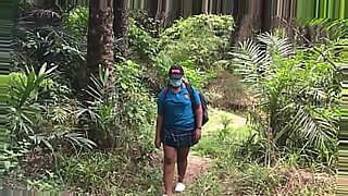 horney wife fuck africa in forest hidden cam