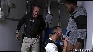 police officers sucking nipple