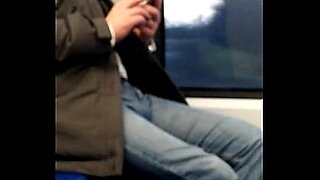 man touch penis in the train gay