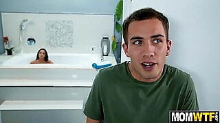 brazzers hd mom fucks two step son in shower