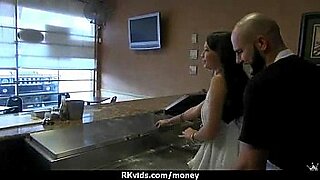 dirty brunette sucks and doggystyle in fuck stunt